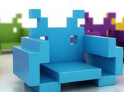 chaises Space Invader