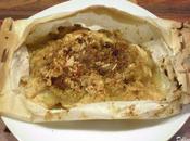 Papillotes poulet amandes