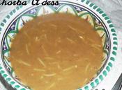 Chorba A'dess (soupe lentilles algèrienne
