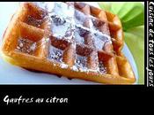 Gaufres citron