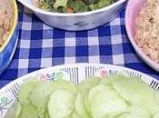 Salade brocolis crus accompagnements