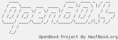 /etc/motd pour OpenBox4