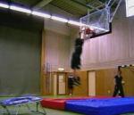Regis fait dunk slamball