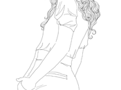 Coloriage girly