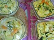 Flan carottes courgettes