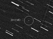 L’astéroïde 2011 plus près Terre