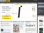 Créez polices ligne avec fontstruct