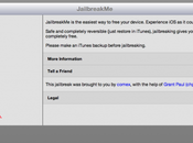 millions d’utilisateurs JailbreakMe.com moins heures