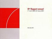 81ème Rapport BRI, 2011, Banque Règlements Internationaux