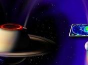 Planète creuse Saturne électricité