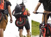 vélo dans votre sac-à-dos