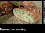 Baguettes sans pétrissage