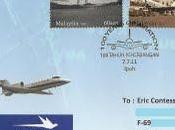 d'aviation timbres malaisiens