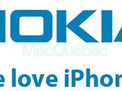 Nokia insère iPhone dans pubs