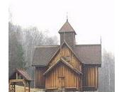 Norvège: églises bois debout (Stavkirke)