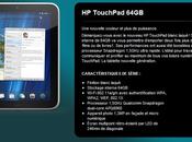déclinaison blanche pour TouchPad d’HP