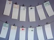 Jolis papiers pour organiser rentrée