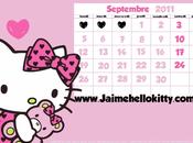 Nouveauté goodies calendriers Hello Kitty JaimeHelloKitty.com