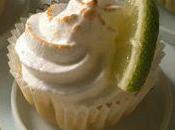 Cupcakes citron vert coeur lime curd meringue italienne