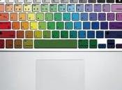 Rainbow keyboard…