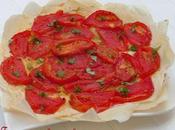 Tarte extra-fine tomate (recette Crisp)