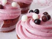 Mini cupcakes chocolat-framboise