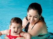 Natation influence condition physique mentale bébés