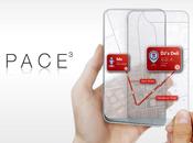 Space3 concept touchphone double écran translucide
