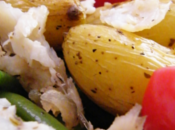 Salade haricots verts dorade