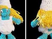 Schtroumpfette crochet explications