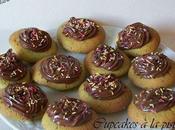 Cupcakes pistache chocolat Ronde interblog