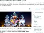 Berlin s'illumine festival lumières