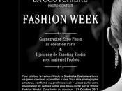 Concours Photo Studio Couturière célèbre Fashion Week