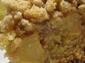 Gâteau coings crumble