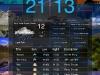 Weather Show horloge gratuite avec météo pour iPad