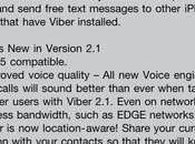 Viber désormais compatible iOS5