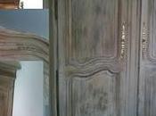 Armoire relookée patine (avant,après)