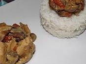 Curry poulet légumes basmati