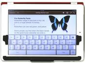 TouchFire: Screen-Top Keyboard iPad