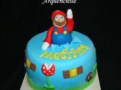 Gâteau Super Mario pâte sucre