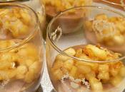 verrine caramel beurre salé pommes cuites