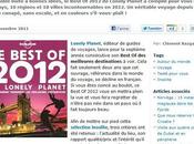 Best 2012 Lonely Planet, avoir impérativement dans valise