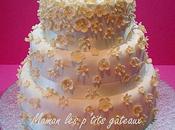 Wedding cake petites fleurs