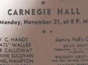 novembre 1938, célébrez anniversaire Handy avec Calloway Carnegie Hall