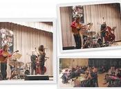 Concert "Jam session jazz" musique contemporaine "The Smith quartet" magique) Bernay....