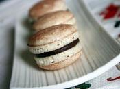 Macaron chocolat creme marron