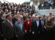 Mobilisation générale élus derrière François Hollande