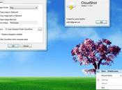 Cloudshot Envoyer captures d’écran automatiquement dans dossier Dropbox
