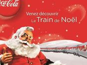 Coca, beaucoup Père Noël voyage train pour Pôle Nord!