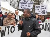 Manifestation contre l’OMC!